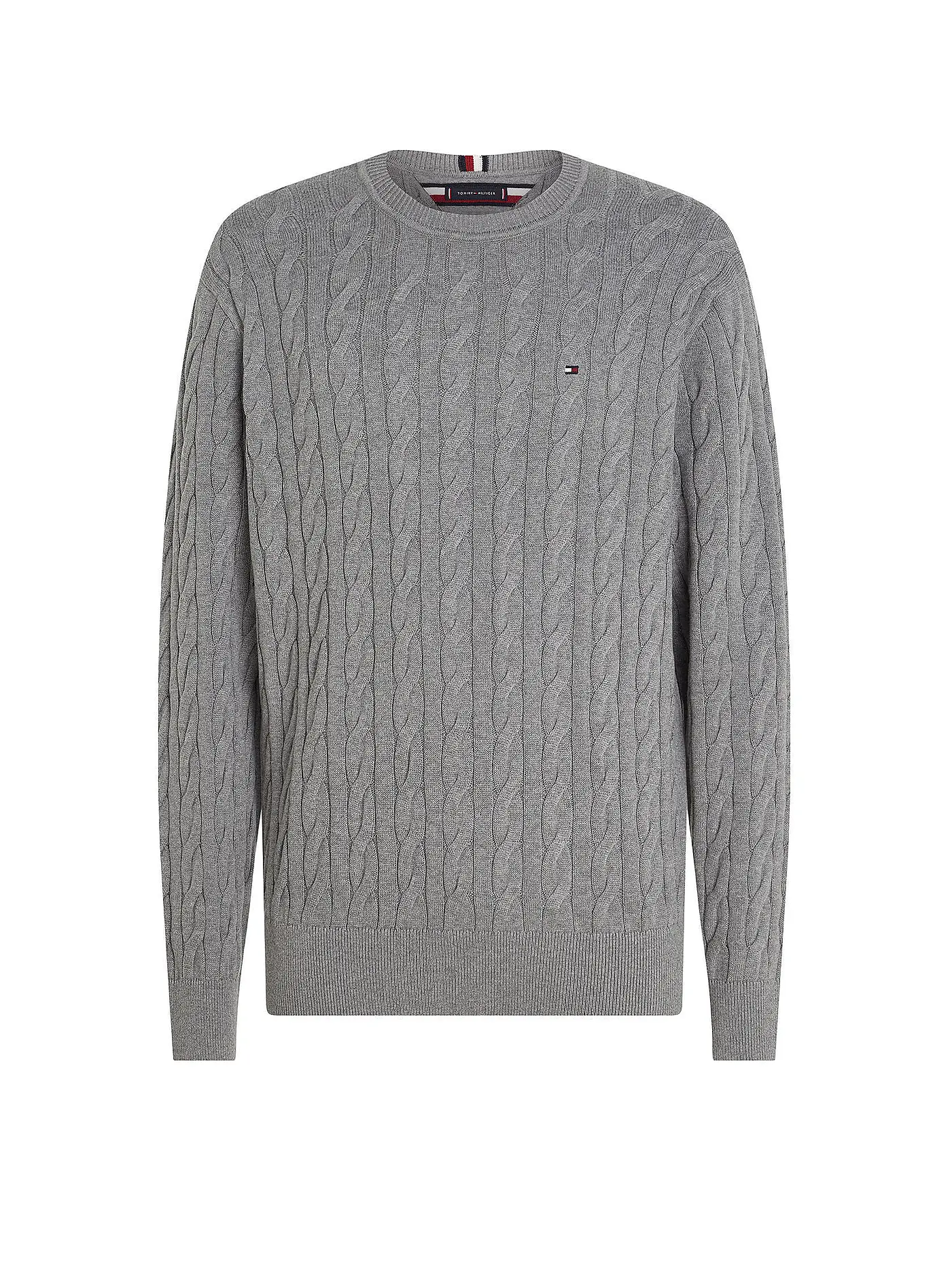 TOMMY HILFIGER | Pullover | hellgrau